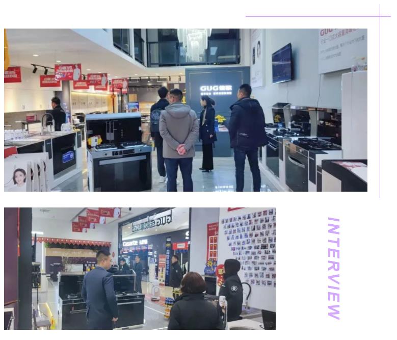 佳歌集成灶總裁袁海濱一行走訪考察安徽終端市場(chǎng)！