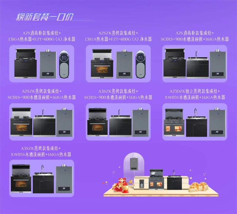 佳歌開啟“廚房煥新季?千萬補貼大放送”以舊換新活動！