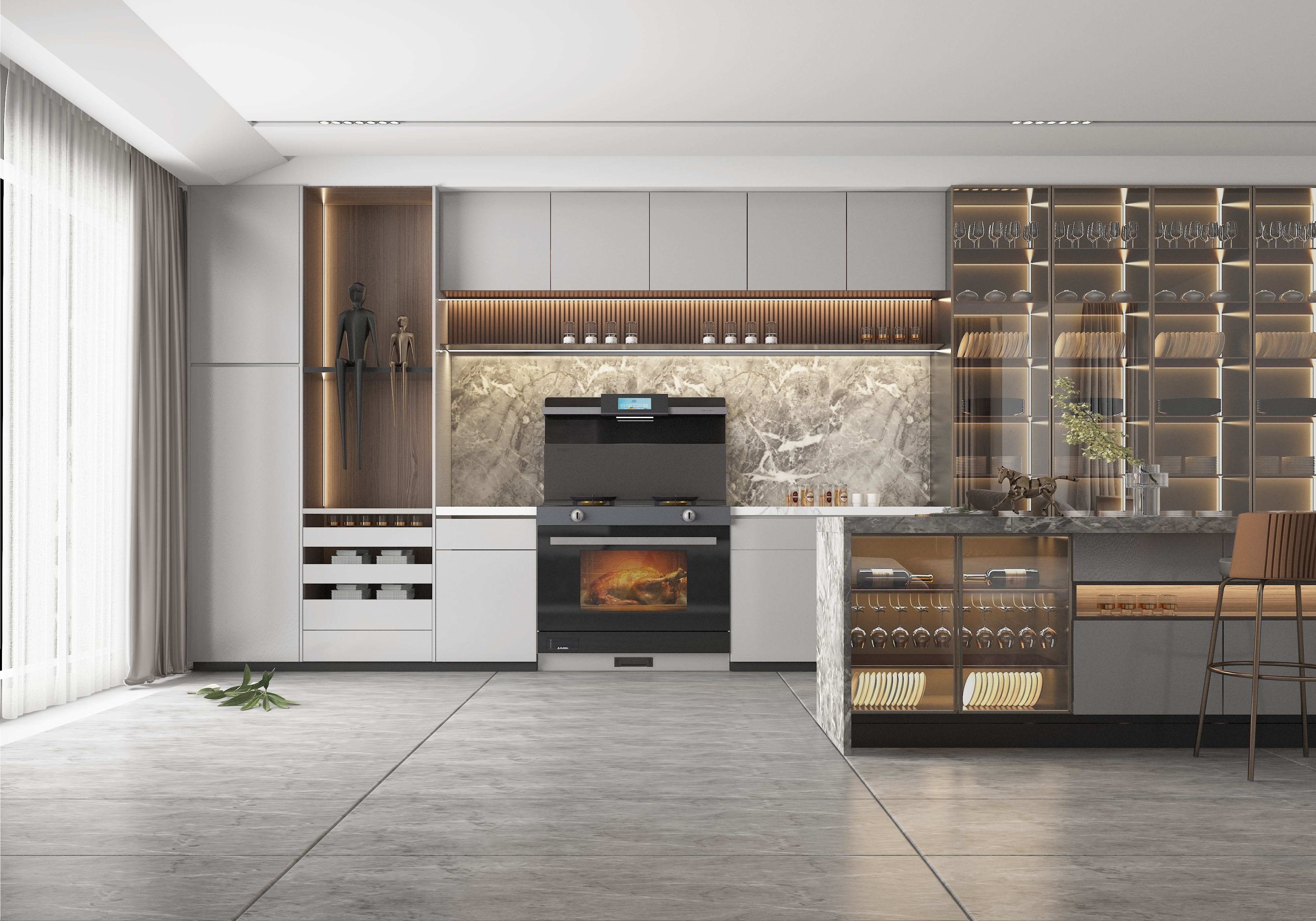 佳歌A7ZK蒸烤一體集成灶——廚房全能型選手！