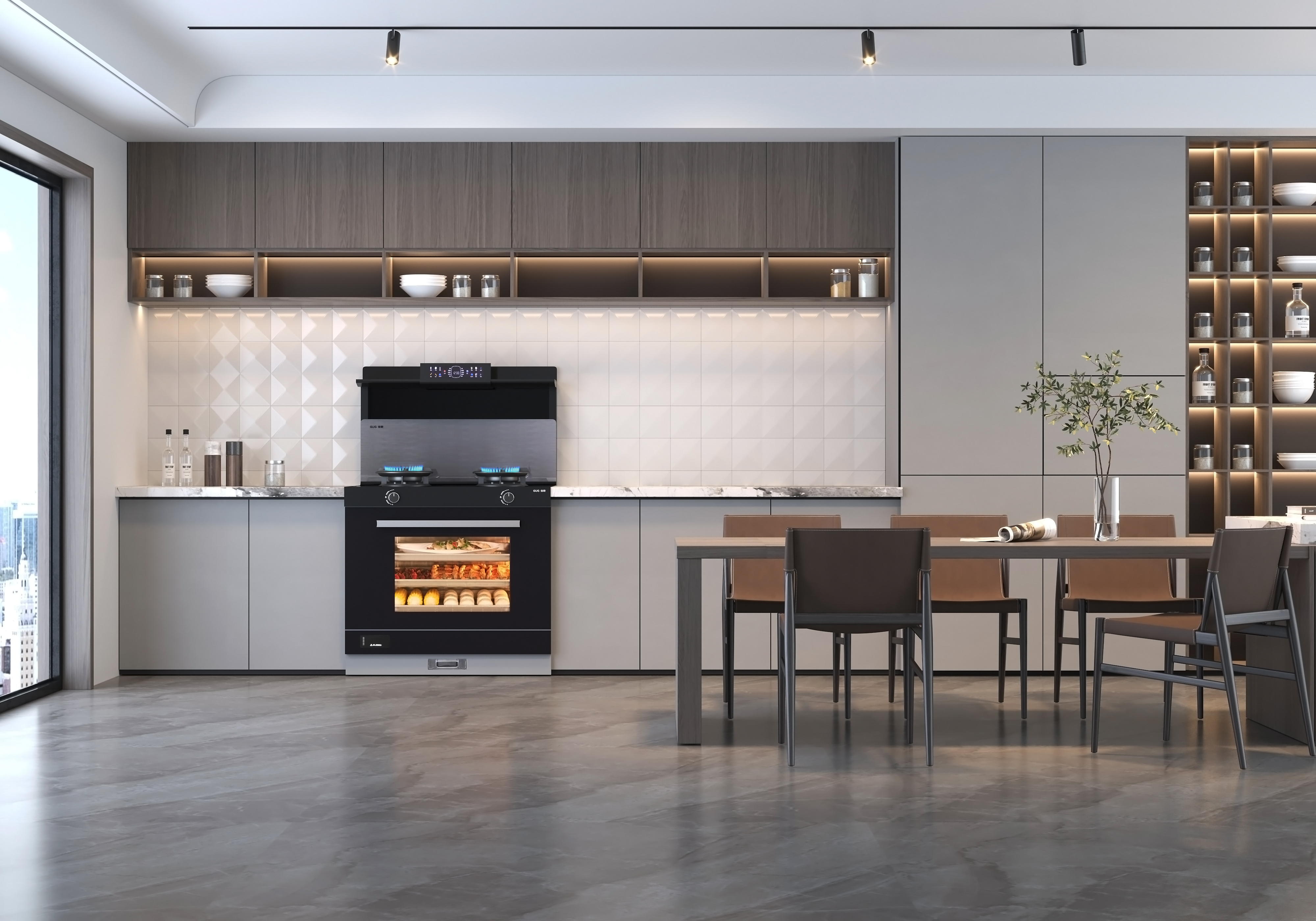 當(dāng)DeepSeek遇見佳歌集成灶，重塑理想廚房！